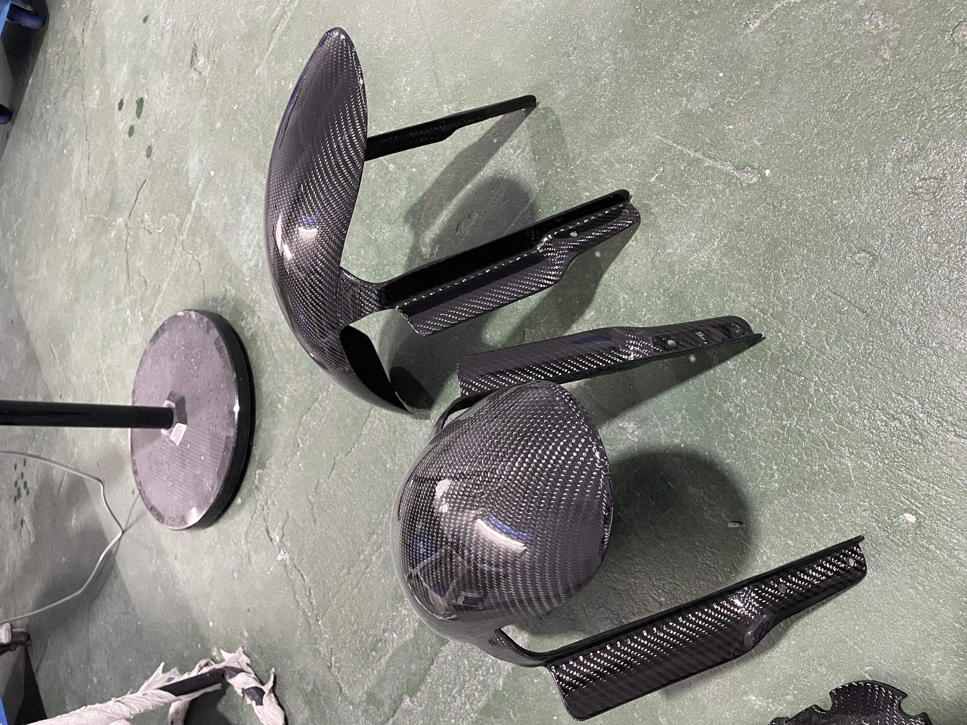 前挡 HD2 carbon fiber part