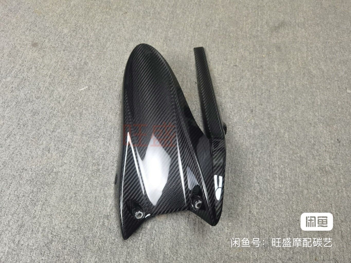 后挡泥板 TR8 carbon fiber part
